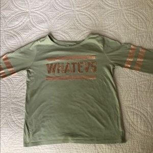 I am selling a green shirt